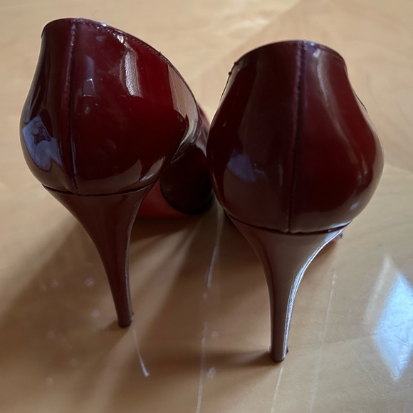 Christian Louboutin Rolando (Hidden Platform) Pumps Dark Red - Picture 2 of 10